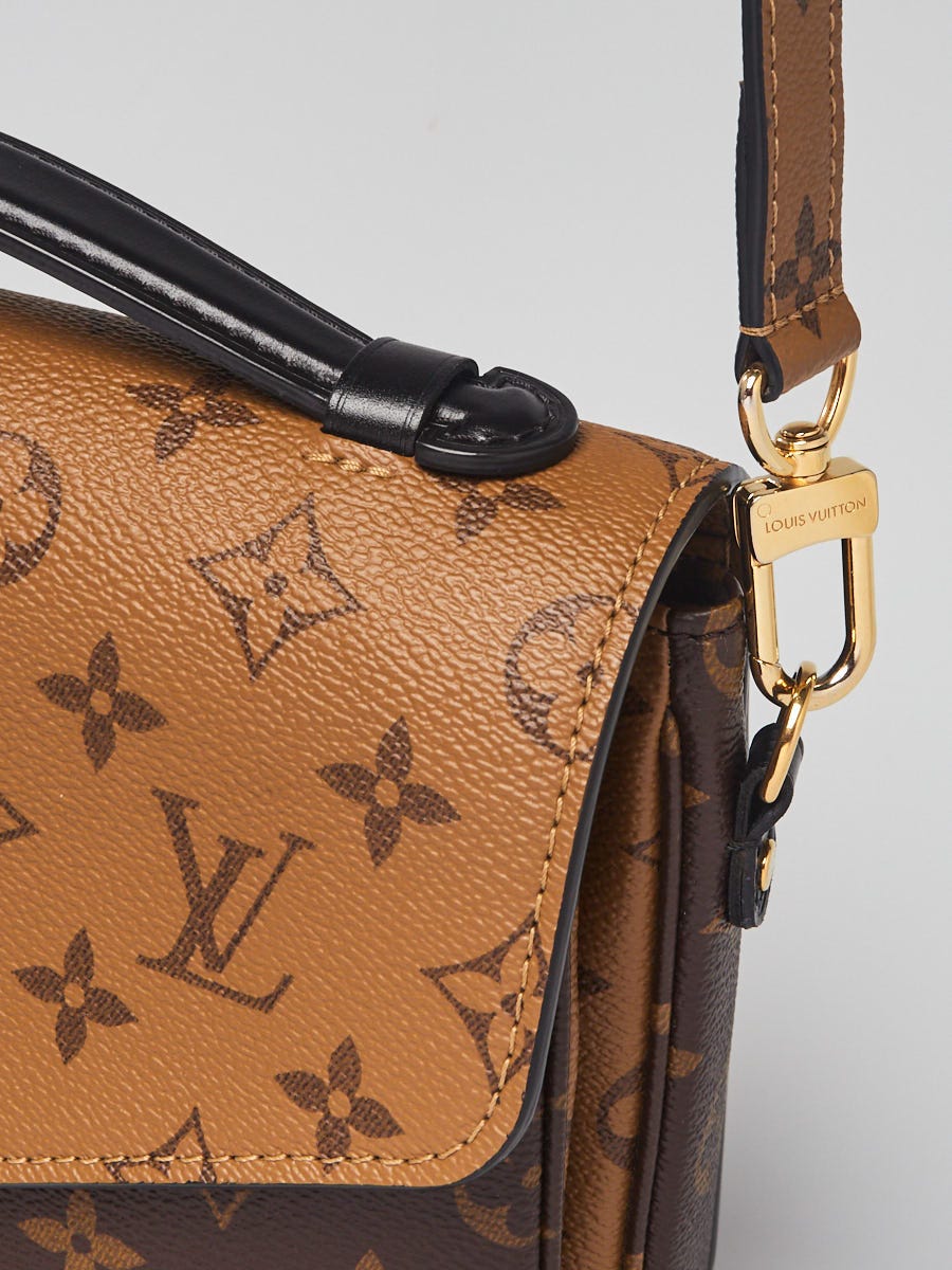 Louis Vuitton Monogram Reverse Canvas Column Pochette Bag - Yoogi's Closet