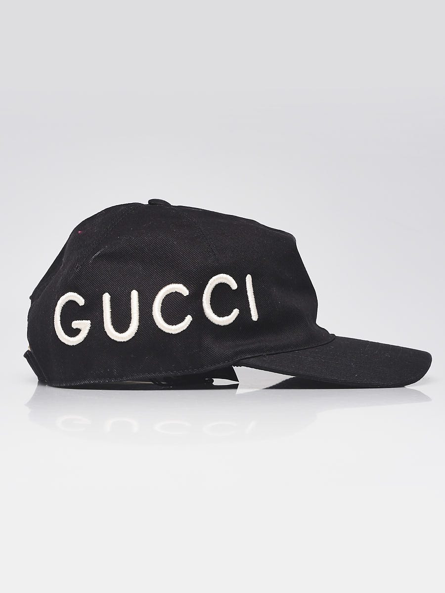 GUCCI Authentic Gucci cap Men's cap hat Size M 58cm 