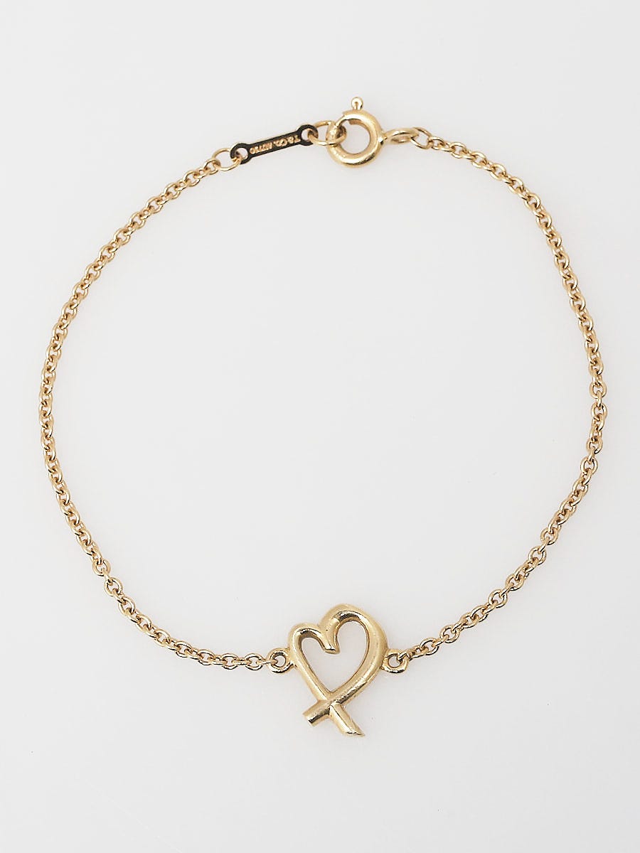 Tiffany & Co. 18k Gold Charm Bracelet - Yoogi's Closet