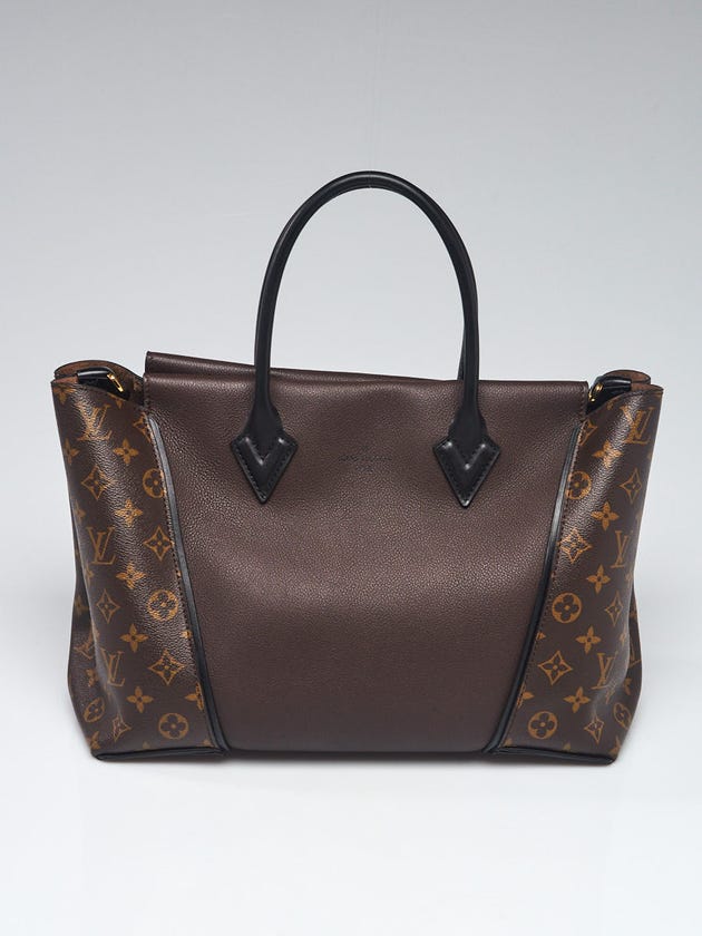 Louis Vuitton Chocolate Monogram Canvas W PM Bag