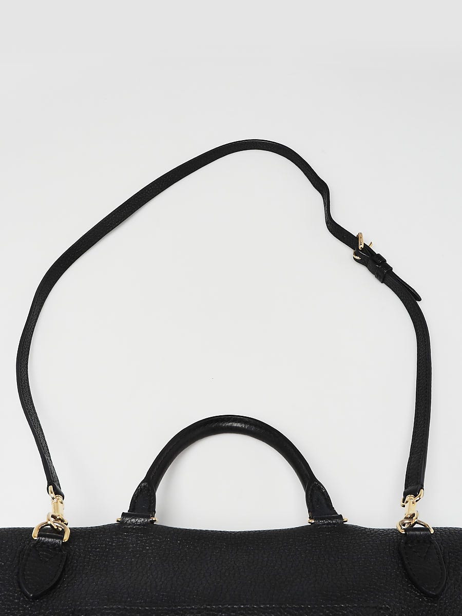 Louis Vuitton Top Handle Volta Taurillon Noir Black With Strap in Calfskin  with Gold-tone - US