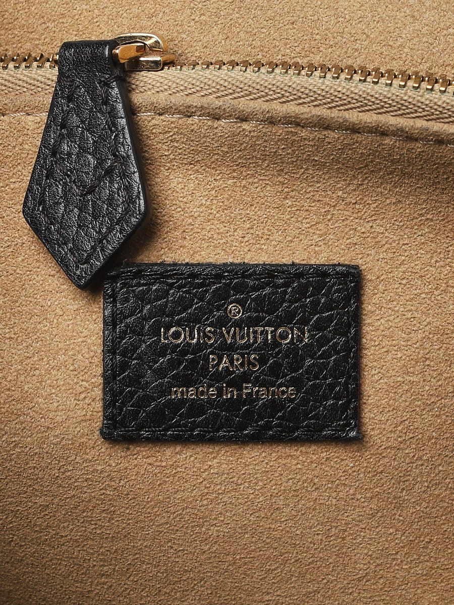 Volta leather handbag Louis Vuitton Black in Leather - 30553113