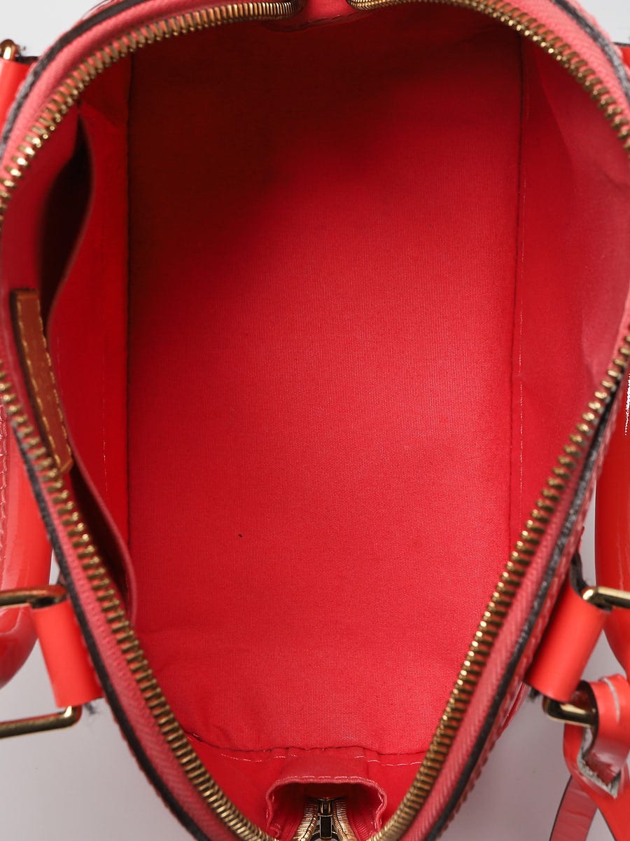 Louis Vuitton Hot Pink Monogram Vernis Alma BB Bag - Yoogi's Closet