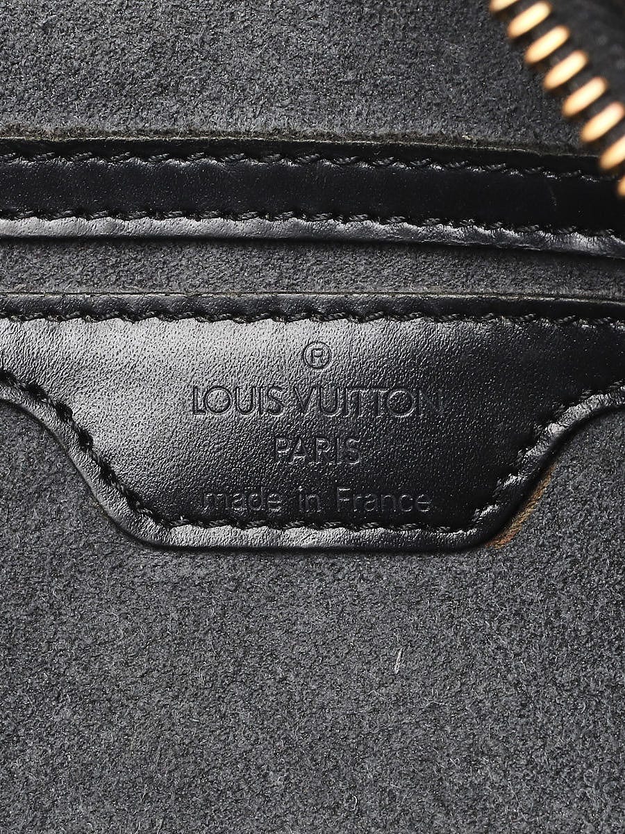 Soufflot leather handbag Louis Vuitton Black in Leather - 35913799