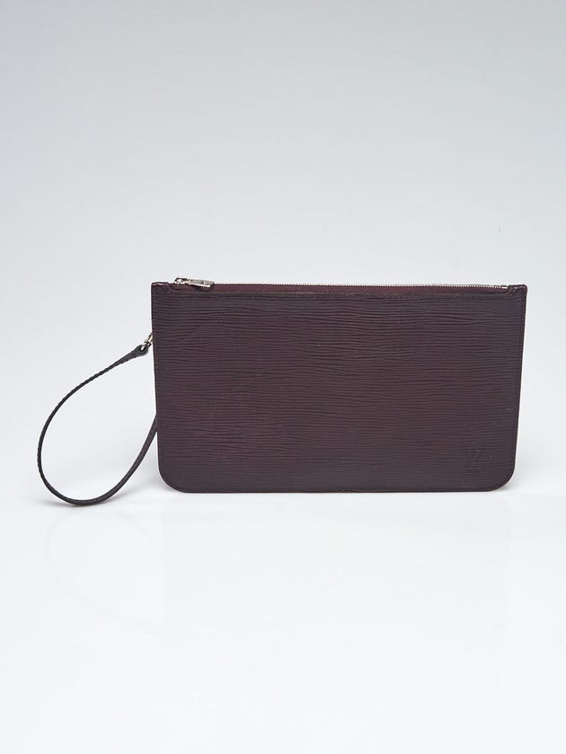 Louis Vuitton Quetsche Epi Neverfull Pochette Clutch Bag