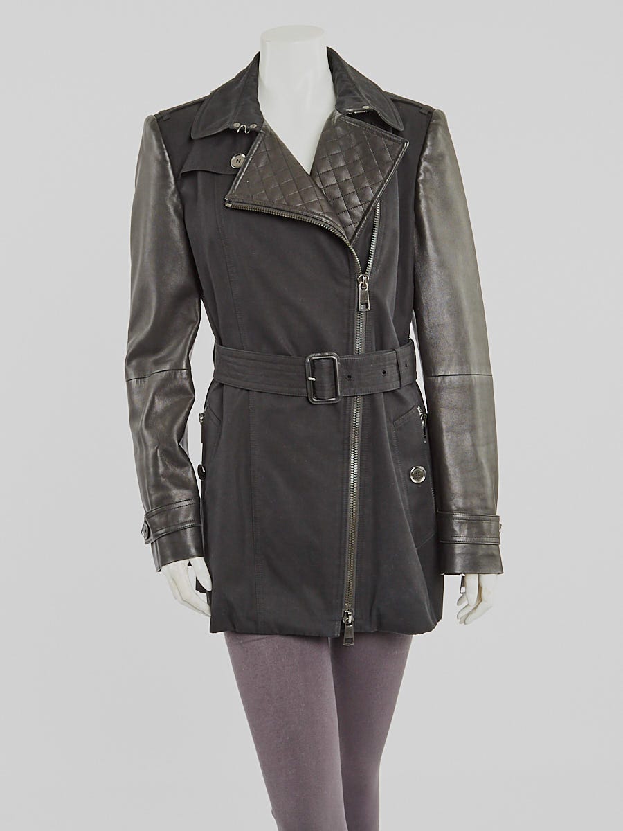 Burberry trench coat outlet with zipper