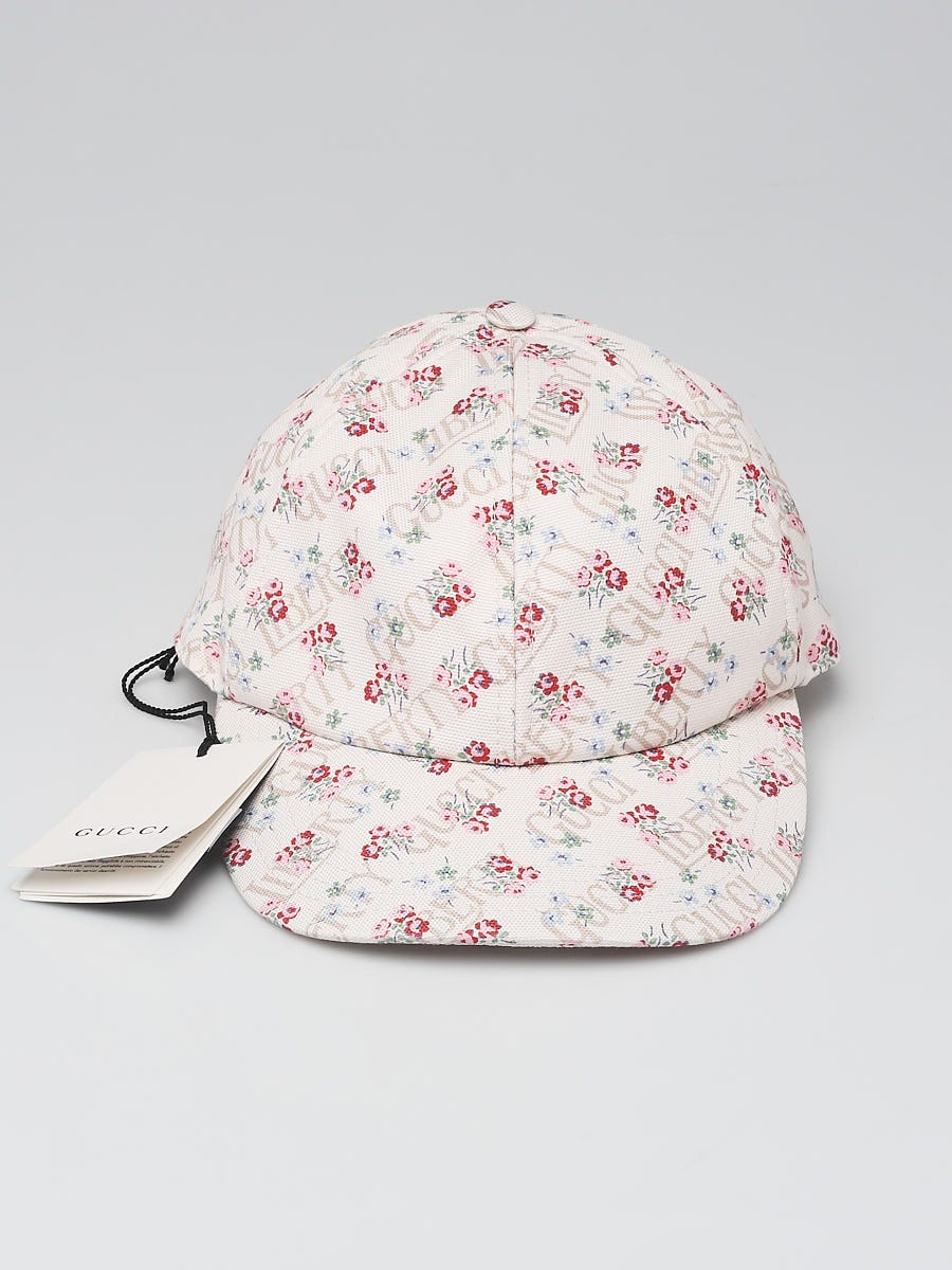 Chapéu balde floral rosa Gucci X Liberty London US$ 530 M