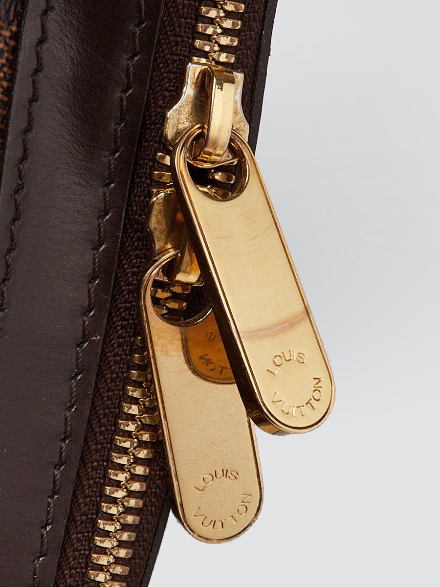 Louis Vuitton Berkeley Damier Ébène Canvas Brown Leather ref
