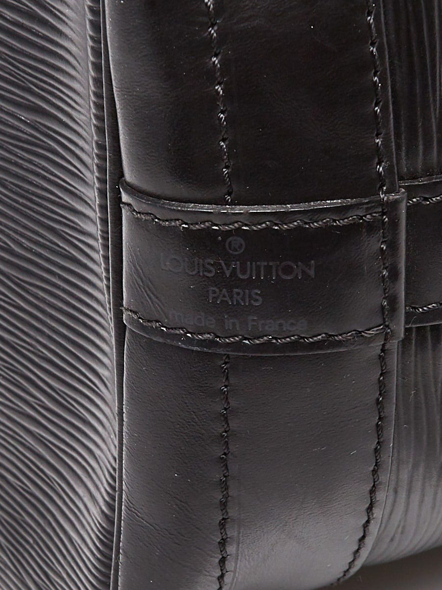 Louis Vuitton Black Epi Leather Large Noe Bag - Yoogi's Closet