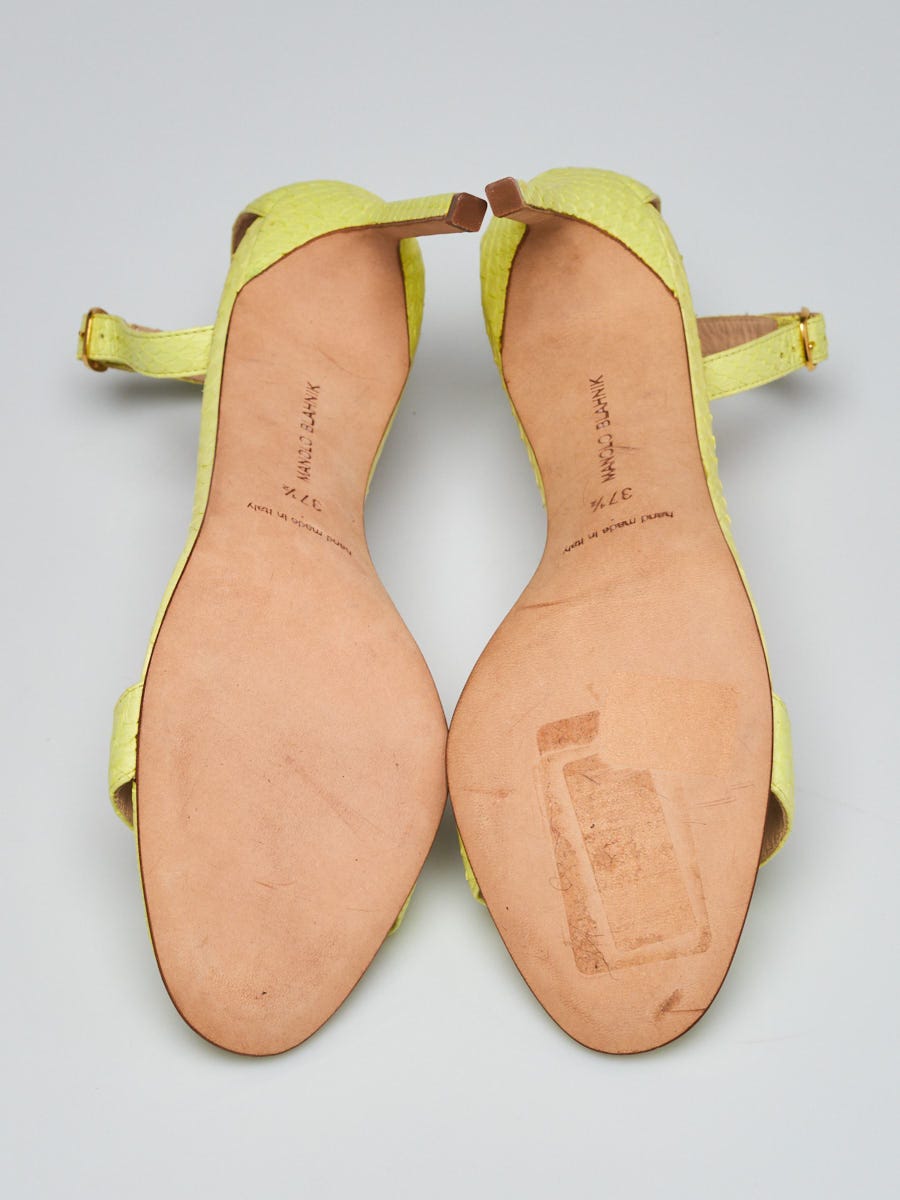 エレガントな【Manolo Blahnik】Chaos スエード サンダル 25SS MANOLO BLAHNIK Chaos 70 leather sandals | NET-A-PORTER