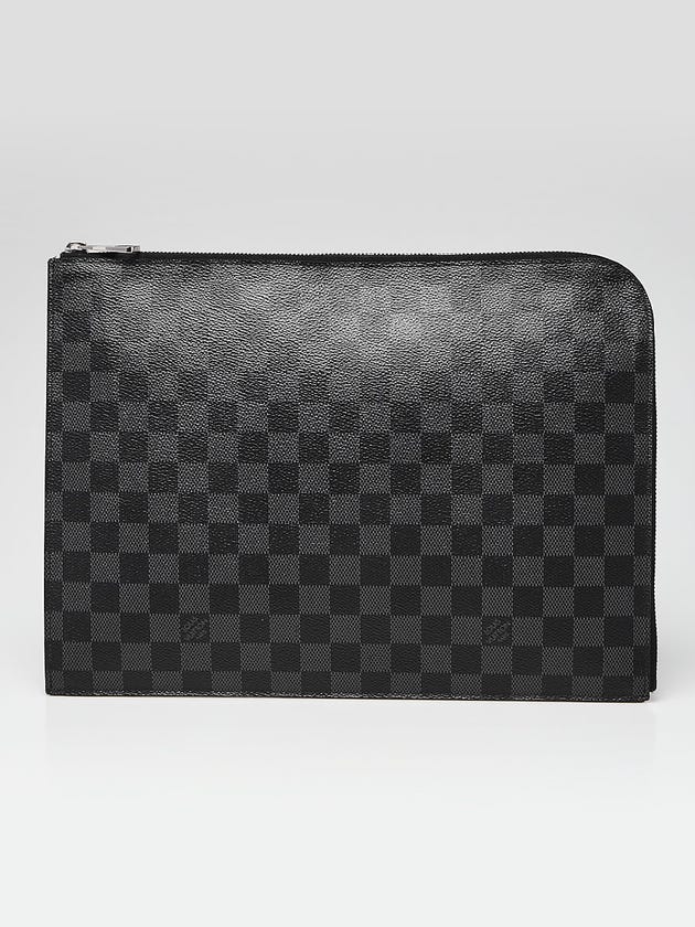 Louis Vuitton Damier Graphite Pochette Jour GM Clutch Bag
