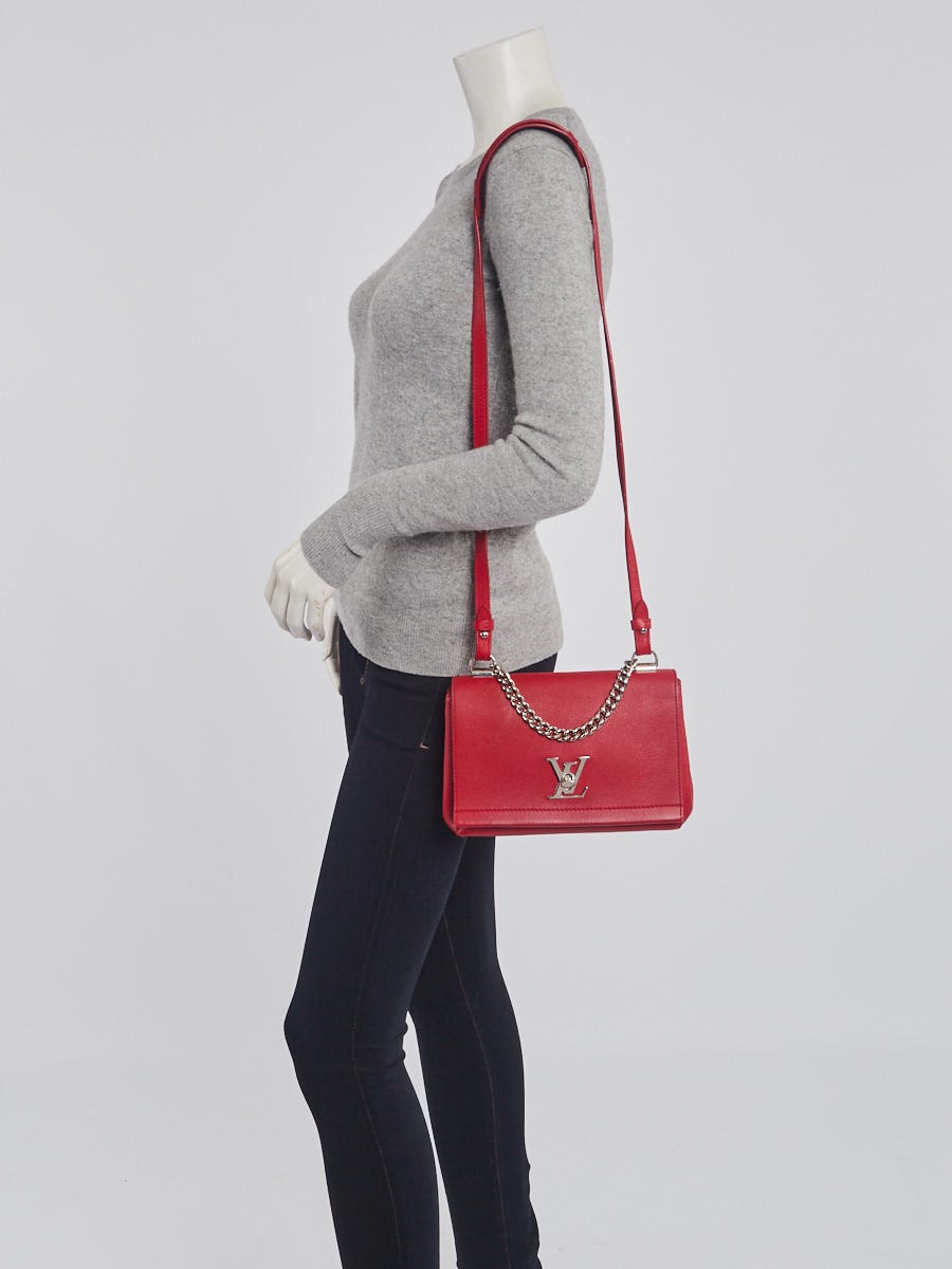 Louis Vuitton, Bags, Authentic Louis Vuitton Lock Me Ii Bb Poppy