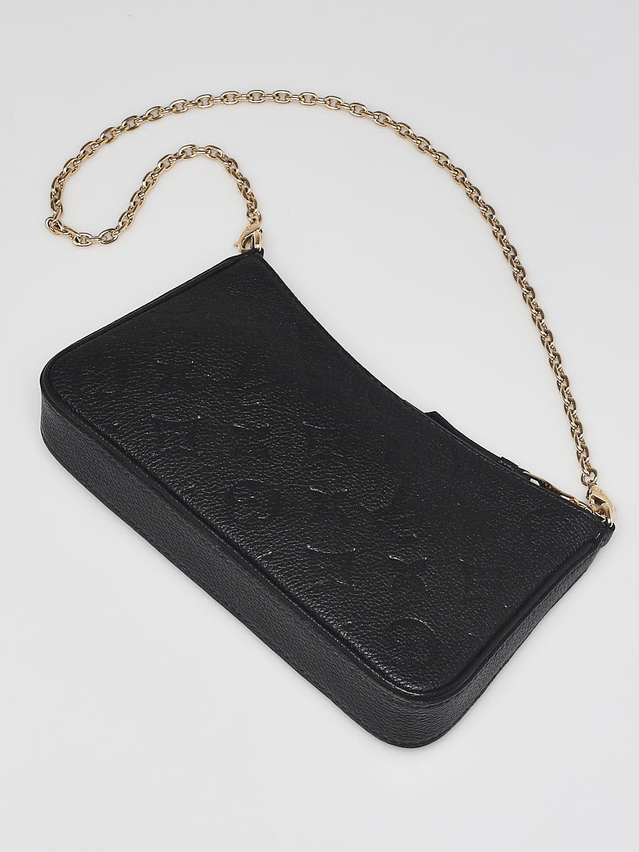 Louis Vuitton Monogram Empreinte Easy Pouch On Strap M80349 Black -  Luxuryeasy