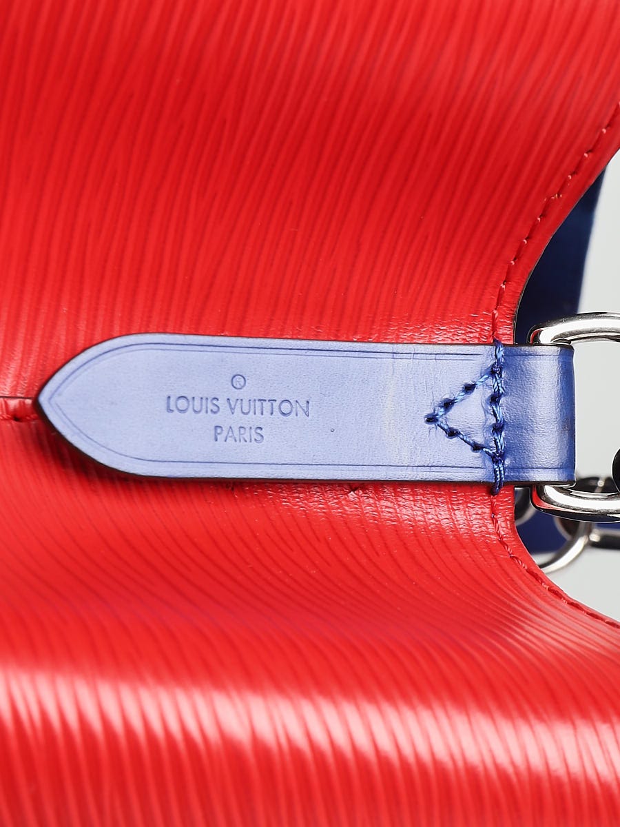 Louis Vuitton White Optique/Indigo/Coquelicot Epi Leather Neo