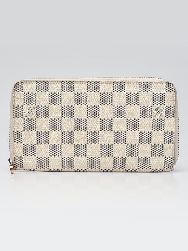 Louis Vuitton Damier Azur Canvas Zippy Organizer Wallet