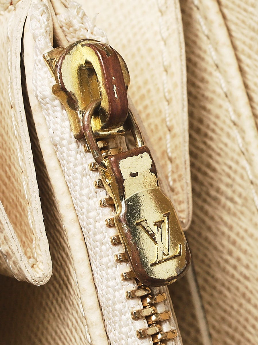 Louis Vuitton Damier Azur Canvas Zippy Compact Wallet - Yoogi's Closet