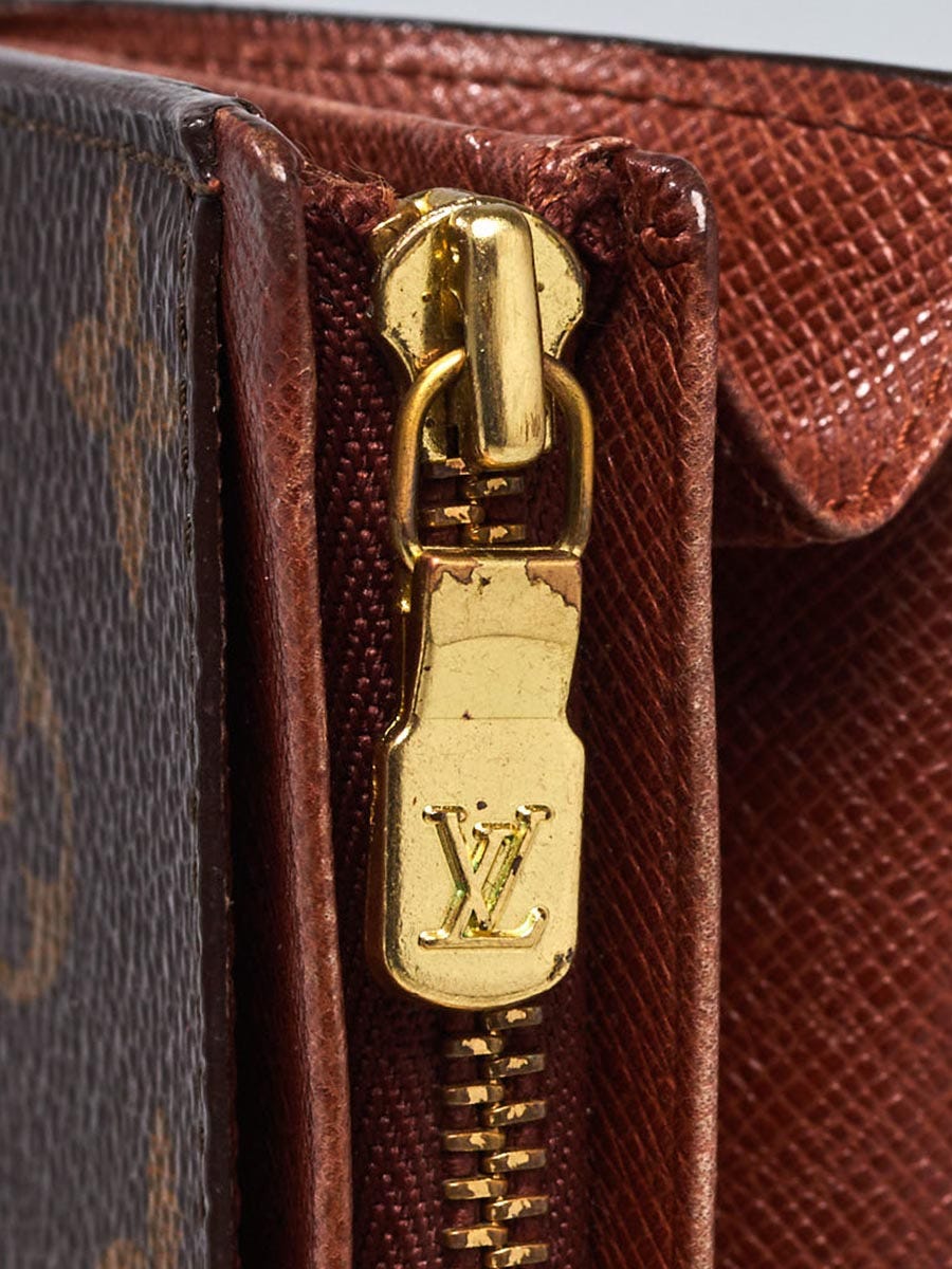 Louis Vuitton Monogram Canvas Porte Monnaie Tresor Wallet - Yoogi's Closet