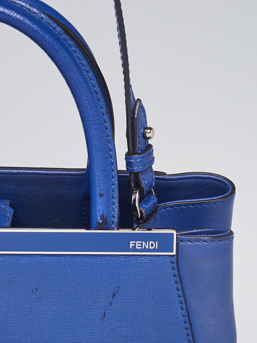 Fendi 2Jours Elite Leather Shopper