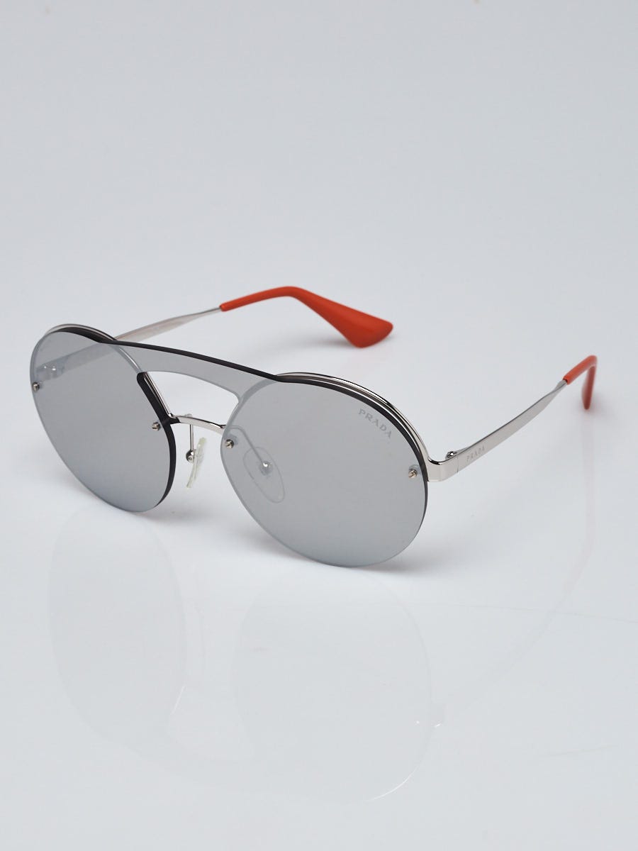 Louis Vuitton Silvertone Rimless Metal Attraction Sunglasses - Yoogi's  Closet