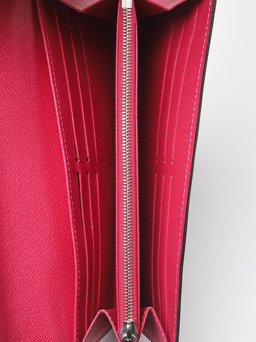 Louis Vuitton Red Epi Leather Sarah Wallet - Yoogi's Closet