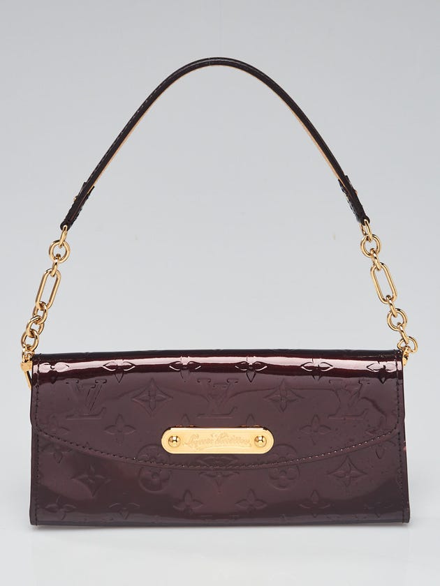 Louis Vuitton Amarante Monogram Vernis Sunset Boulevard Bag
