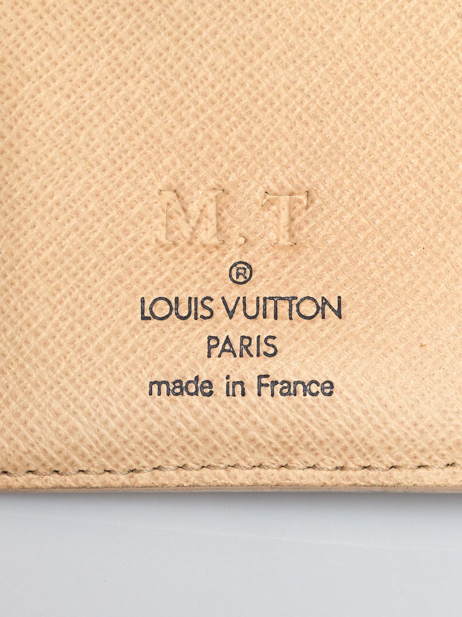 Louis Vuitton Damier Azur Port Feuille Vienoise French Purse Wallet