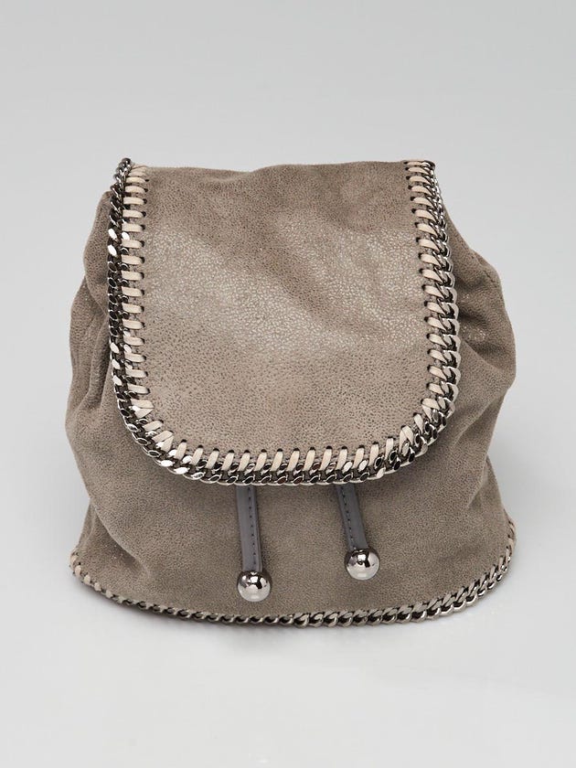 falabella mini backpack silver Stella McCartney Black Chain Bag New AvaMaria while the dual chain Stella MacCartney Falabella Backpack polyester