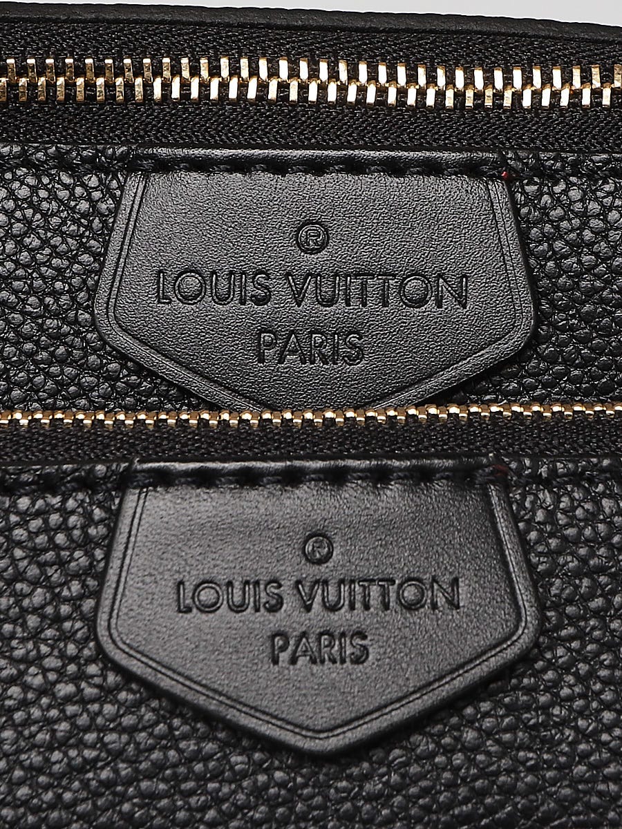 Louis Vuitton Bi-Color Black/Cream Monogram Empreinte Leather Multi  Accessories Pochette Bag - Yoogi's Closet