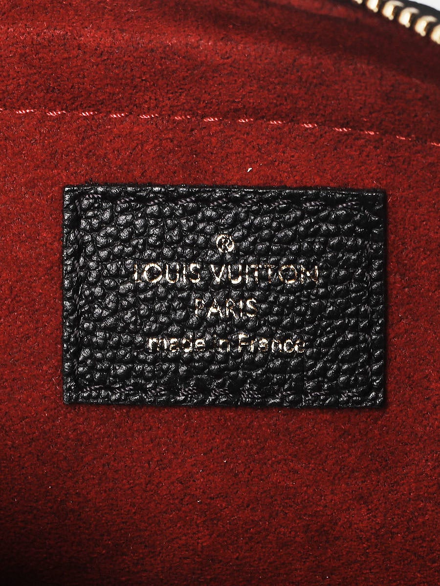 Louis Vuitton Félicie Pochette Bicolor Monogram Empriente Black
