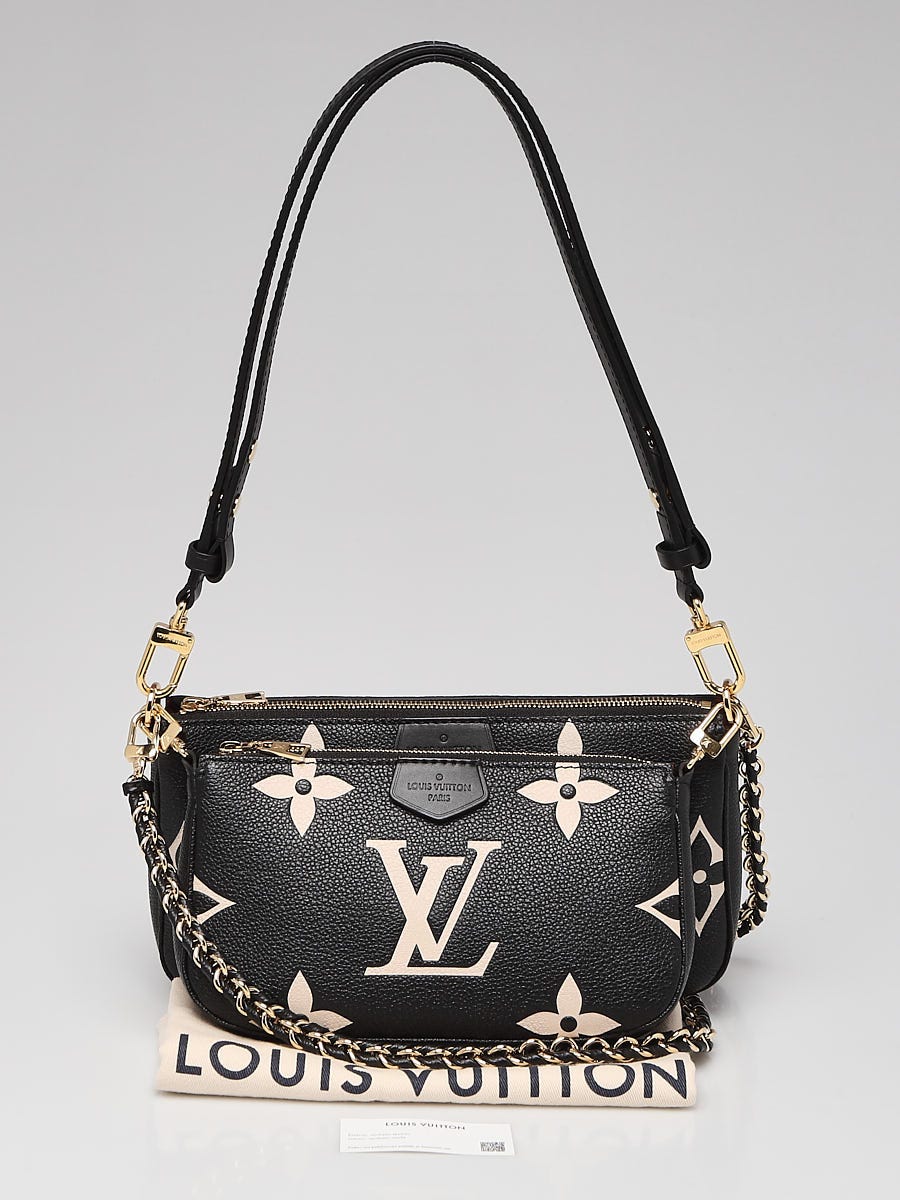 Louis Vuitton Cream Monogram Empreinte Leather Multi Accessories