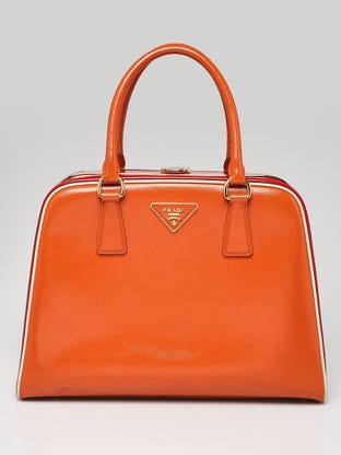 Prada Geranio Saffiano Leather Mini Cross-Body Bag BL0705 - Yoogi's Closet