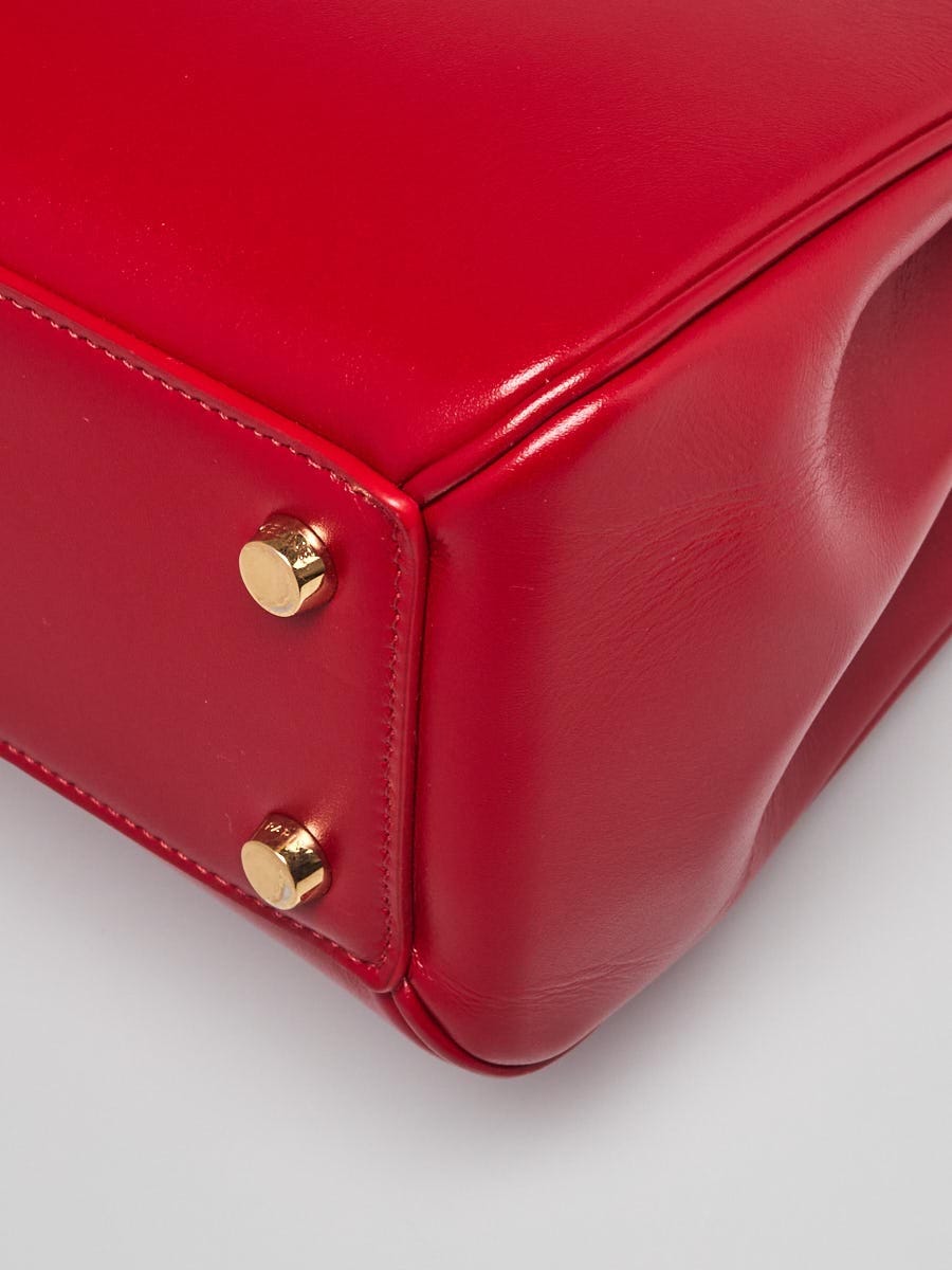 CLASSIQUE 16 BAG IN SATINATED CALFSKIN - RED