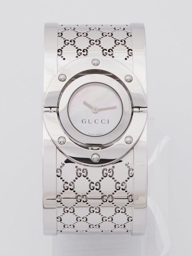 Gucci 33mm Stainless Steel Twirl Quartz Watch