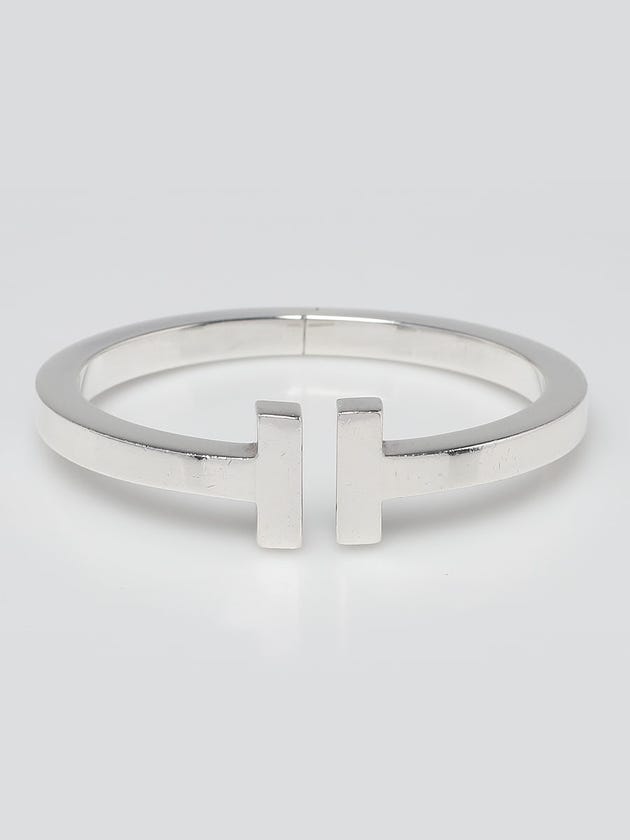 Tiffany & Co. Sterling Silver Tiffany T Square Bracelet