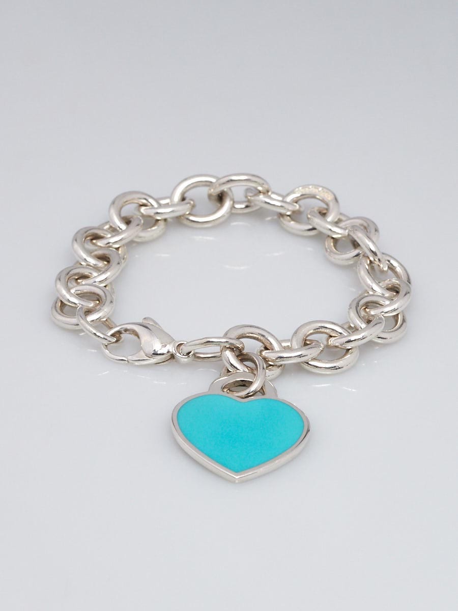 Tiffany & Co. Sterling Heart Toggle Bracelet | Purple Creek