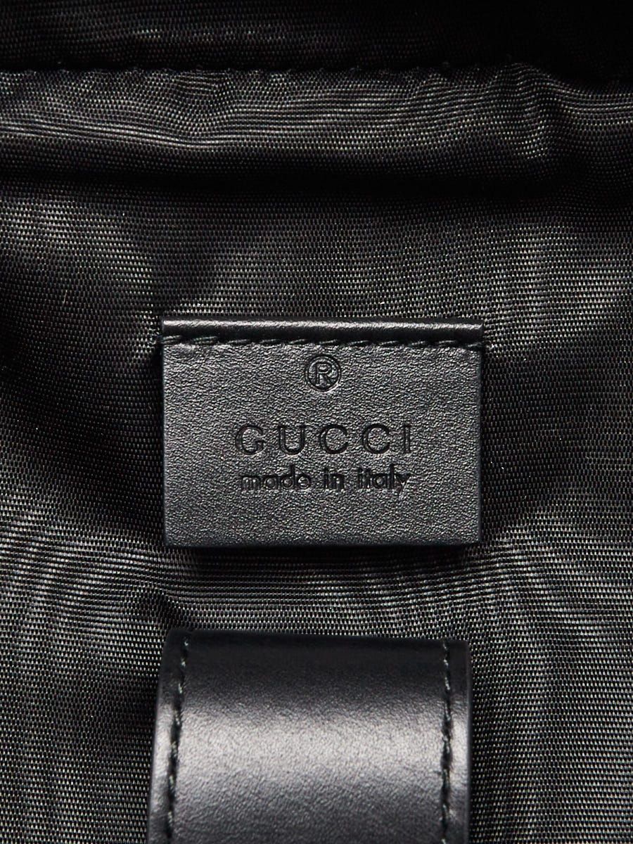 Gucci Sega Guccy iPhone 7 Plus Case Black Leather ref.625044