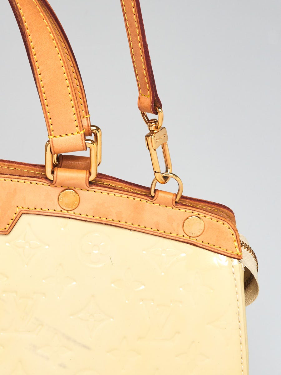 Louis Vuitton Bellflower Handbag Monogram Vernis PM MV Blanc Corail M91703