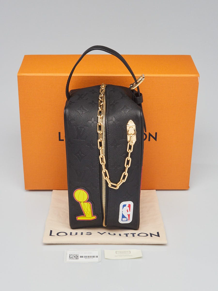 コラボ【LOUIS VUITTON x NBA】Hero Jacket Cloackroom Dopp Kit Louis Vuitton x NBA Hero Jacket Leather Cloakroom Dopp Kit