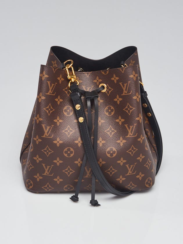 Louis Vuitton Black Monogram Canvas Neonoe Bag