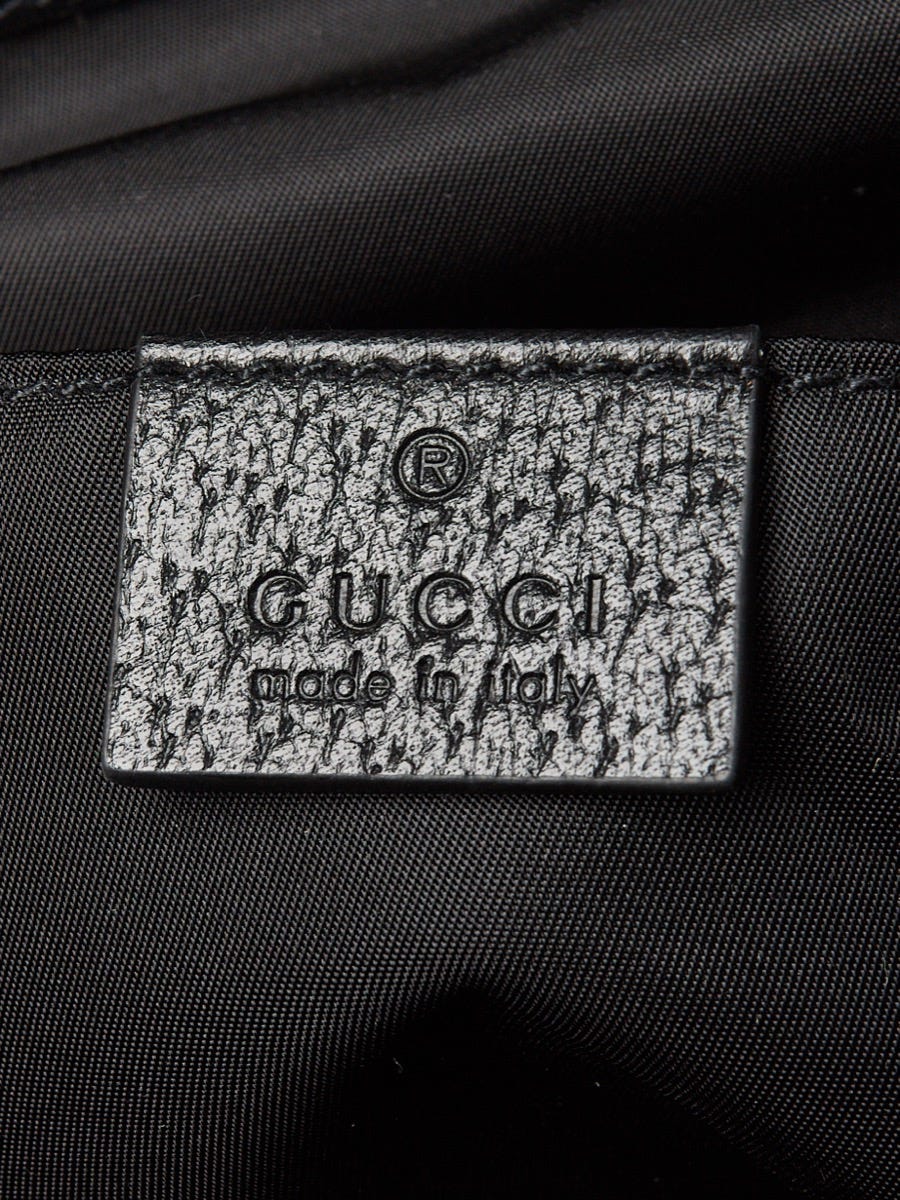 Gucci Black Monogram Econyl Nylon Off The Grid Backpack Bag - Yoogi's Closet