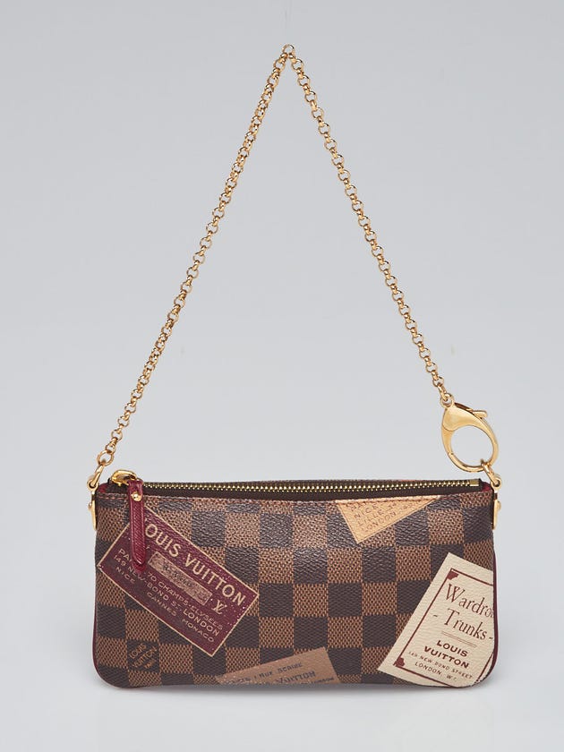 Louis Vuitton Limited Edition Damier Canvas Complice Milla MM Pochette Bag