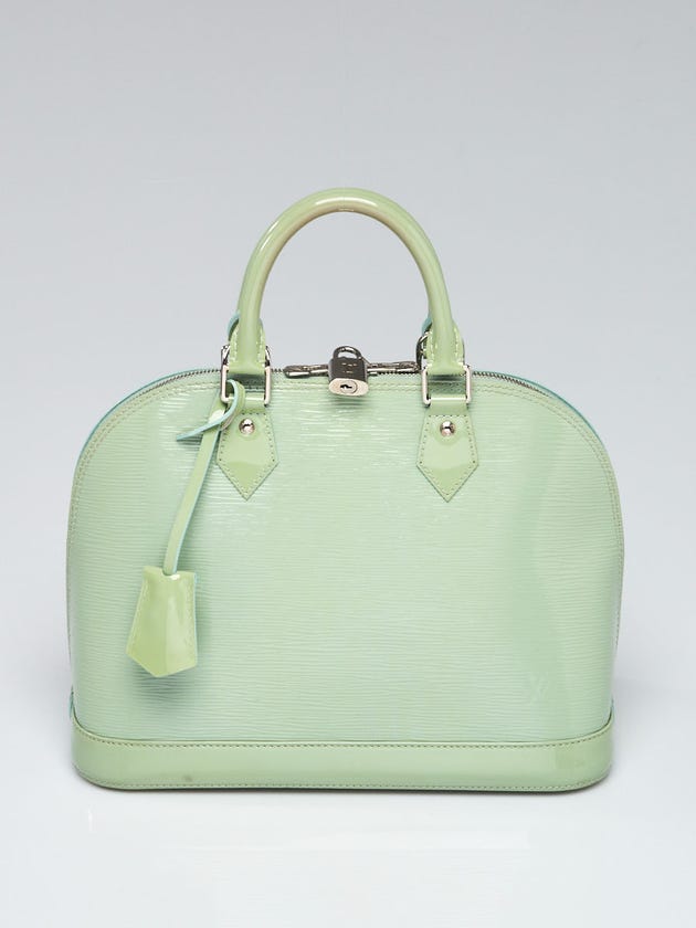 Louis Vuitton Amande Electric Epi Leather Alma PM Bag