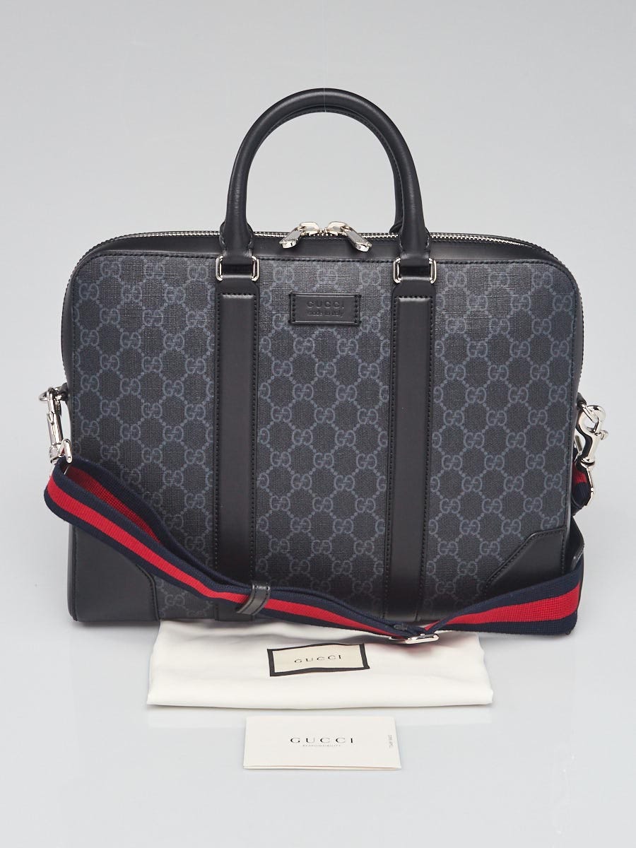 Gucci gg supreme briefcase best sale