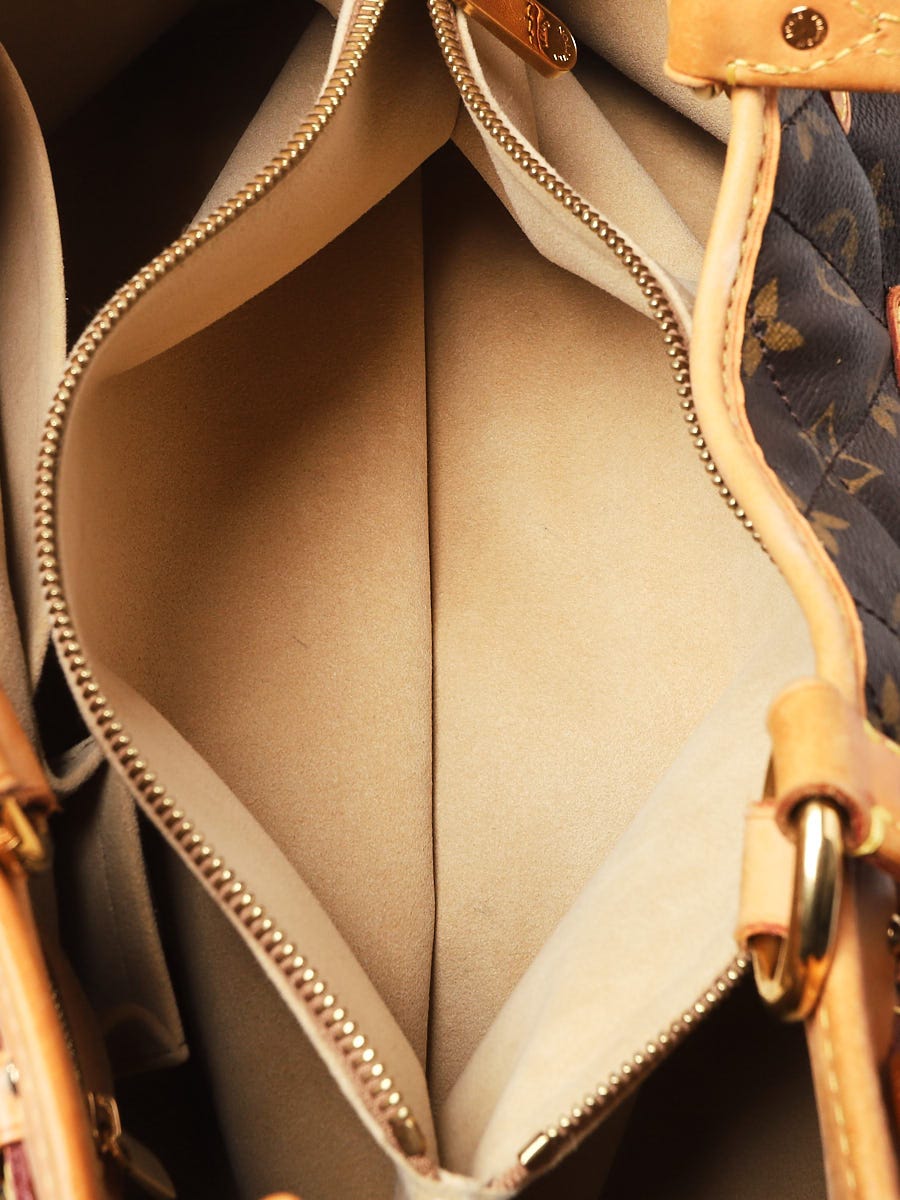 Louis Vuitton - Authenticated Etoile Shopper Handbag - Cloth Brown For Woman, Very Good condition