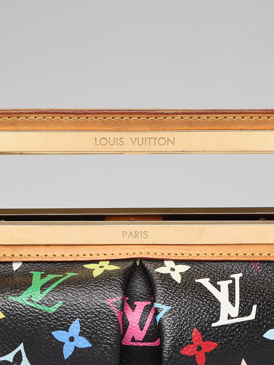 Louis Vuitton Black Monogram Multicolore Judy GM Bag - Yoogi's Closet