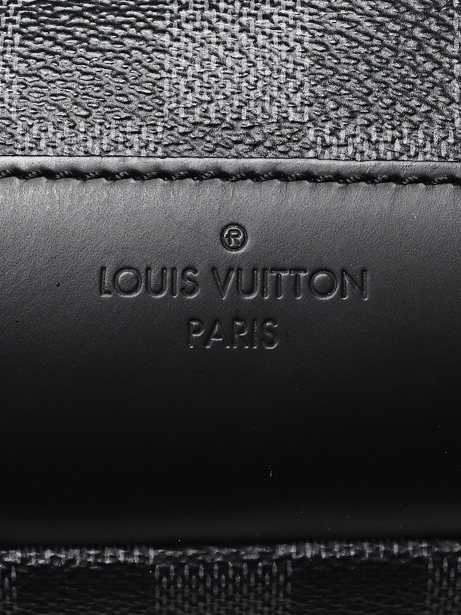 Louis Vuitton Graphite Damier Canvas Avenue Sling Backpack – On Que Style