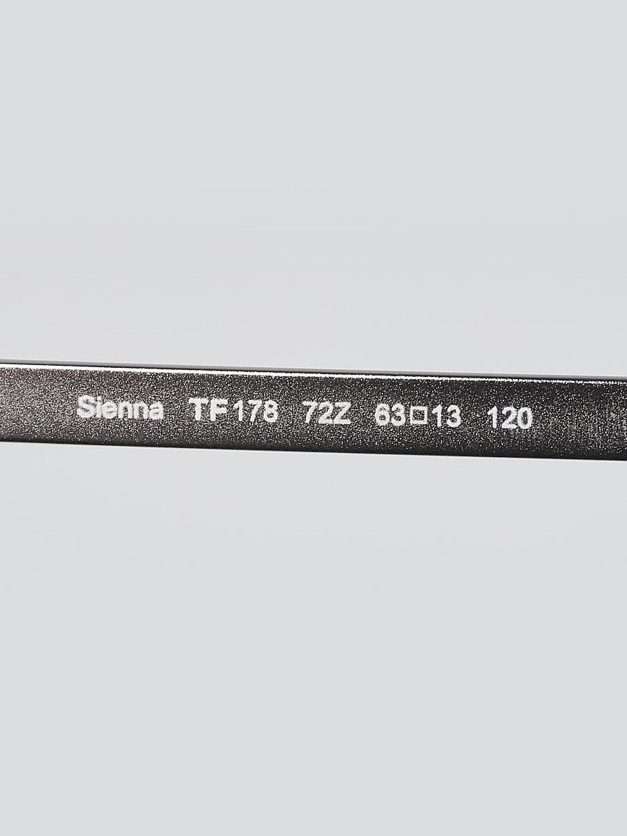 Tom Ford Sienna TF178 01B Sunglasses Frames Only Black Silver 63-13-120 READ Tom Ford Sienna TF178 63mm Replacement Lenses main image 4