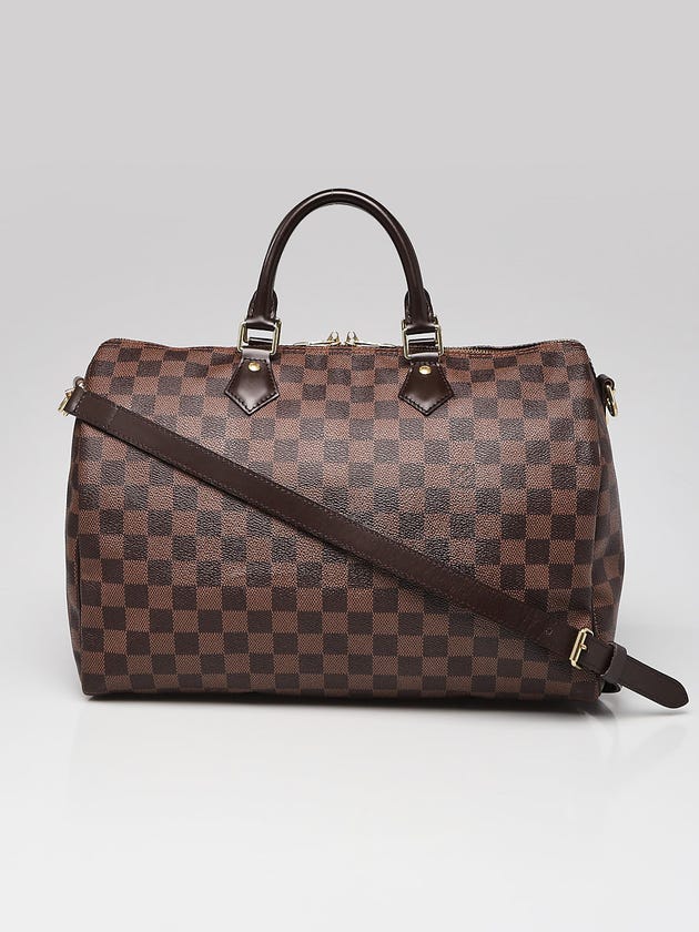 Louis Vuitton Damier Canvas Speedy Bandouliere 35 Bag