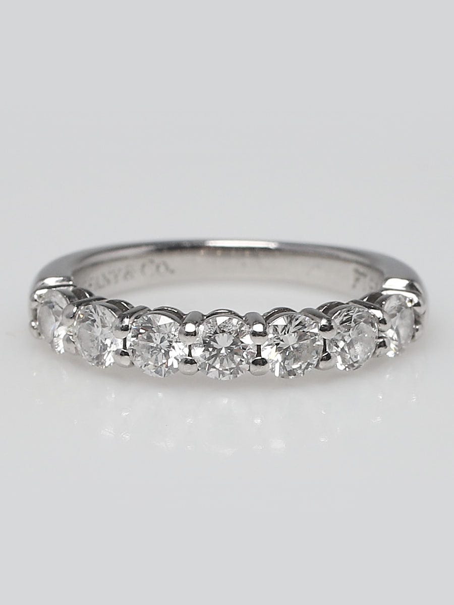 Tiffany 15 Diamond Platinum Wedding Band – Stacey Fay Designs