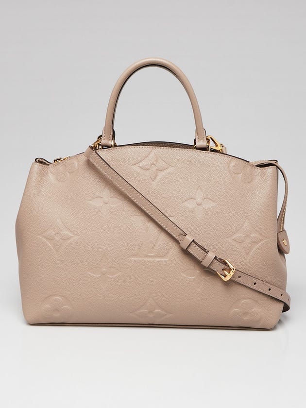 Louis Vuitton Turtledove Monogram Empreinte Leather Grand Palais MM Bag